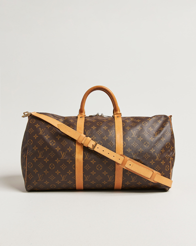 Louis Vuitton Pre-Owned Keepall Bandouliére 50 Monogram – Marrone