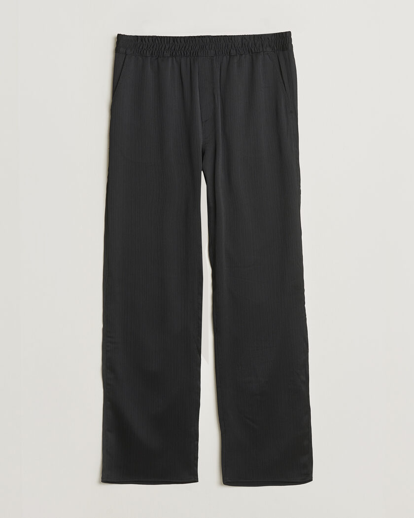 Les Deux Houston Plissé Pants Black – Nero