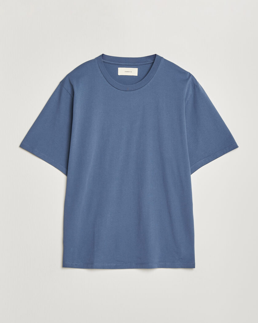 Jeanerica Delon Crew Neck T-Shirt Blue – Blu