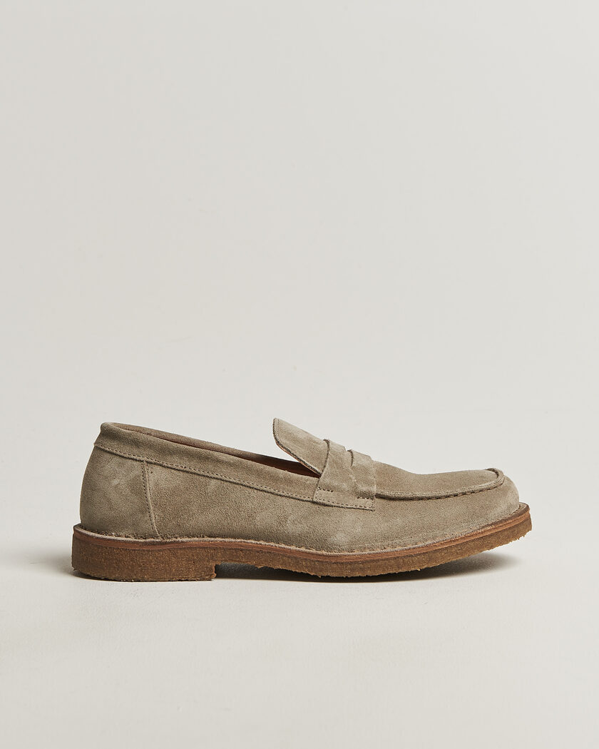 Astorflex Mokaflex Loafers Stone Suede – Beige