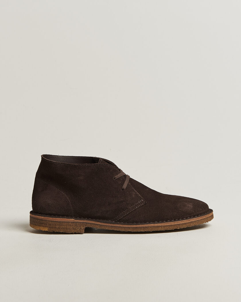 Astorflex Montflex Chukka Boots Dark Brown Suede – Marrone