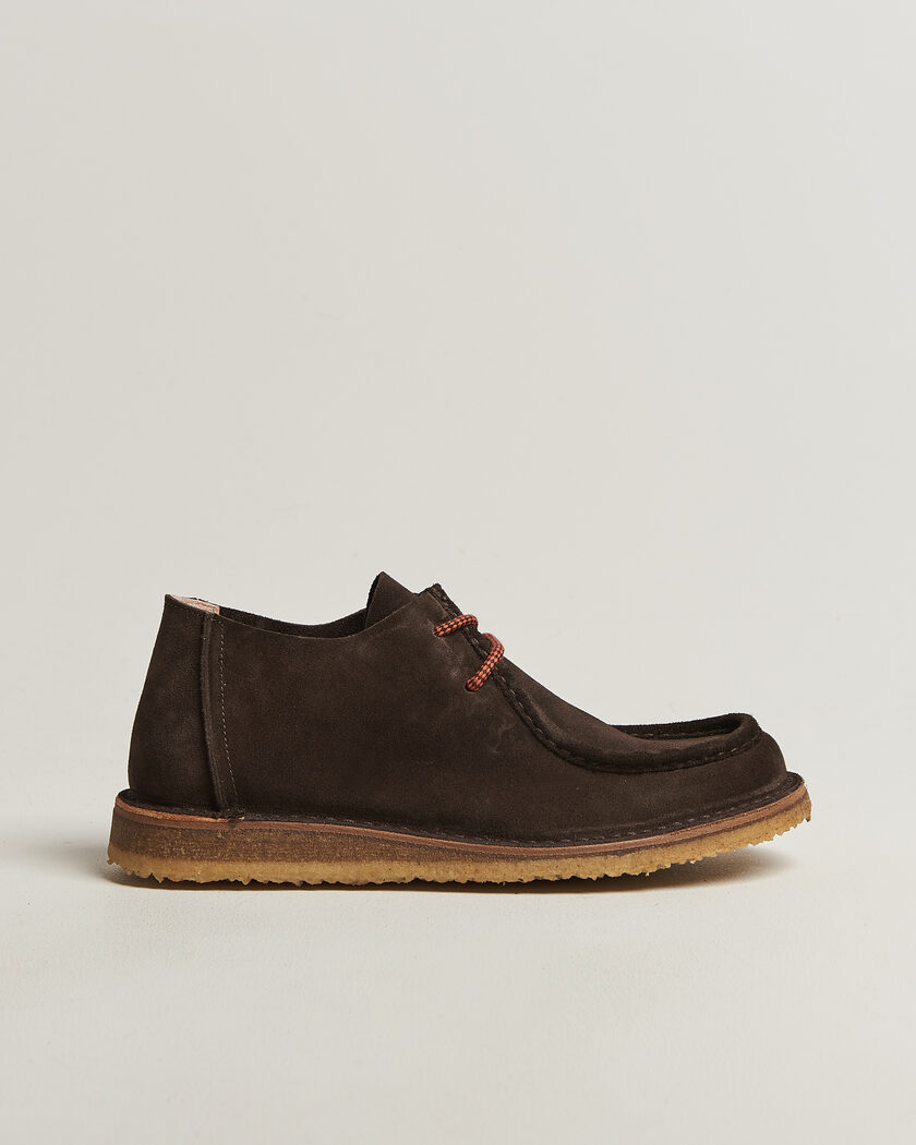 Astorflex Beenflex Shoes Dark Brown Suede – Marrone