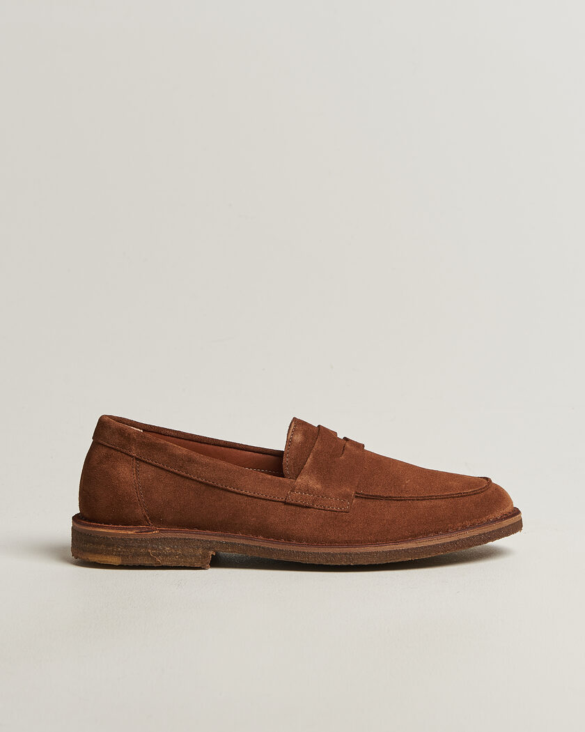 Astorflex Sadelflex Loafers Brown Suede – Marrone
