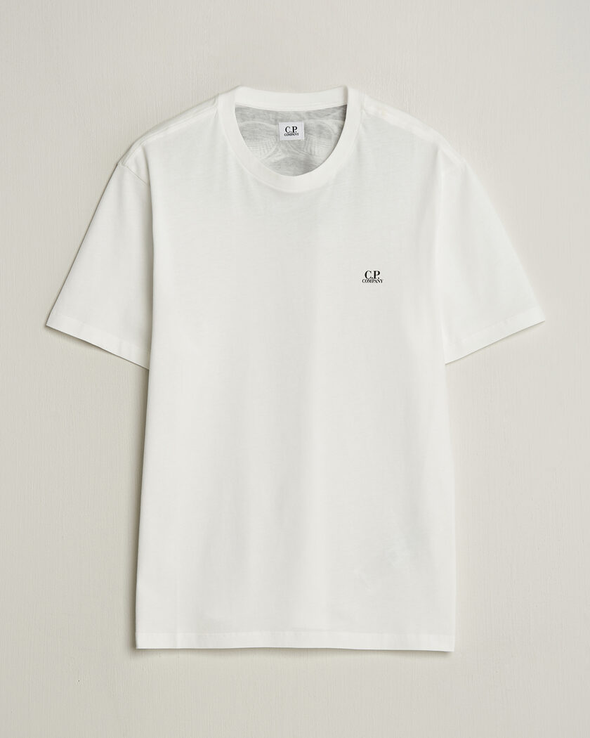 C.P. Company Short Sleeve Back Print T-Shirt White – Bianco