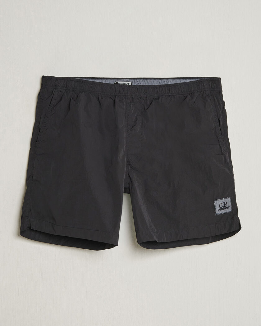 C.P. Company Eco Chrome Logo Swimshorts Black – Nero