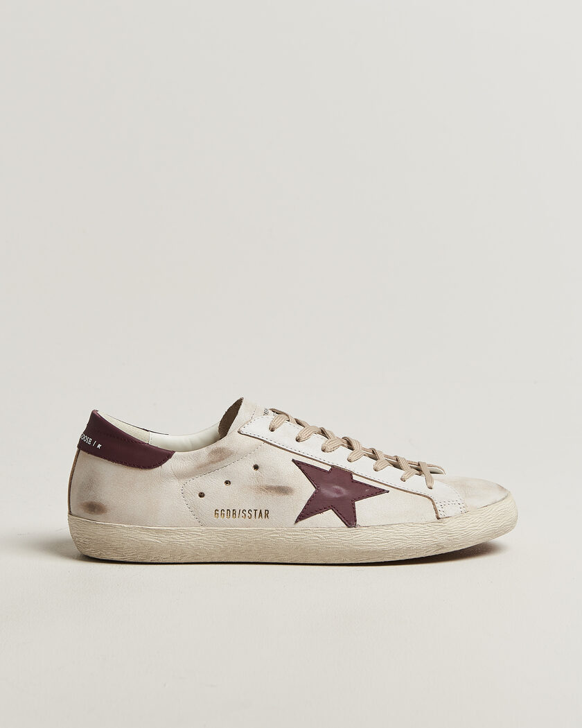 Golden Goose Super-Star Sneakers White/Red – Bianco