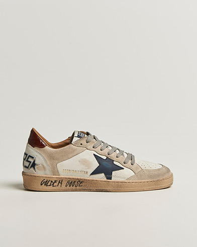 Golden Goose Ball Star Sneakers White/Beige – Bianco