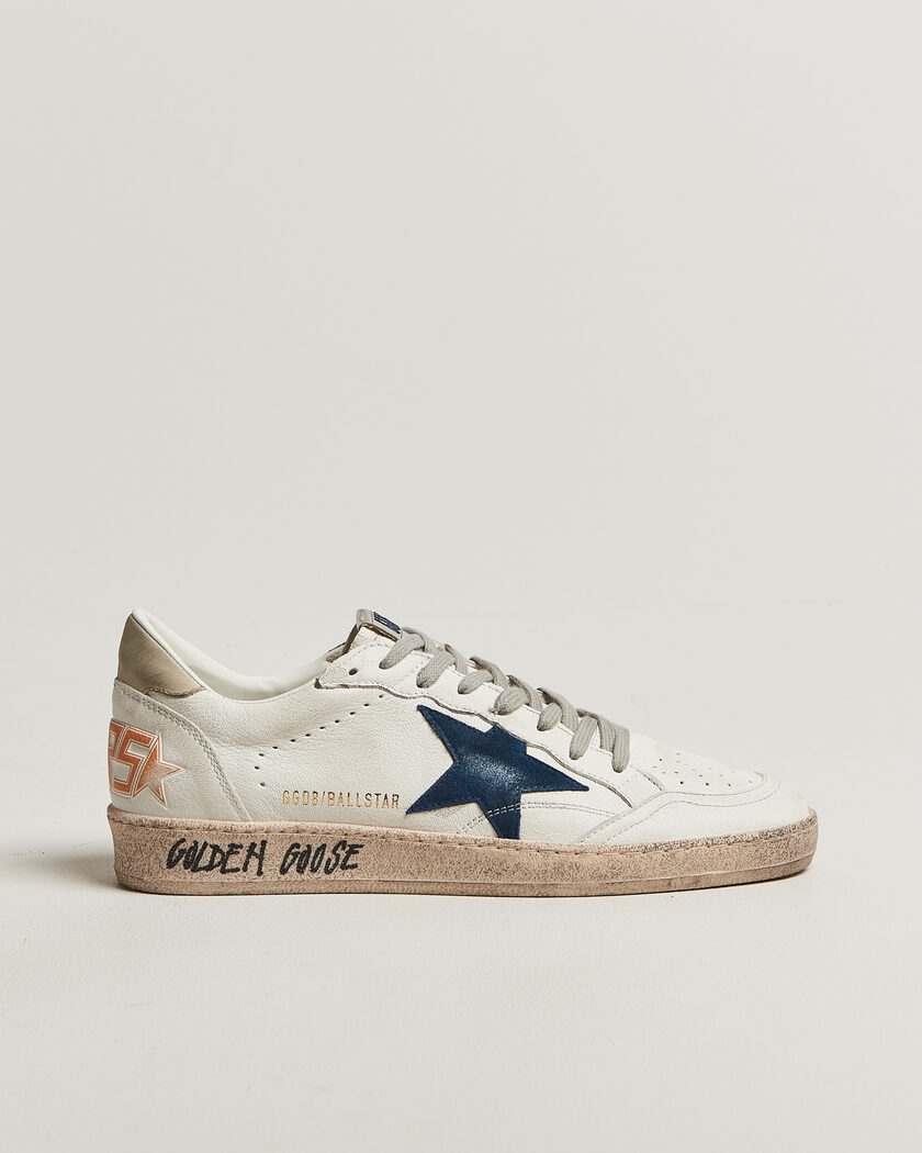 Golden Goose Ball Star Sneakers White/Ice – Bianco
