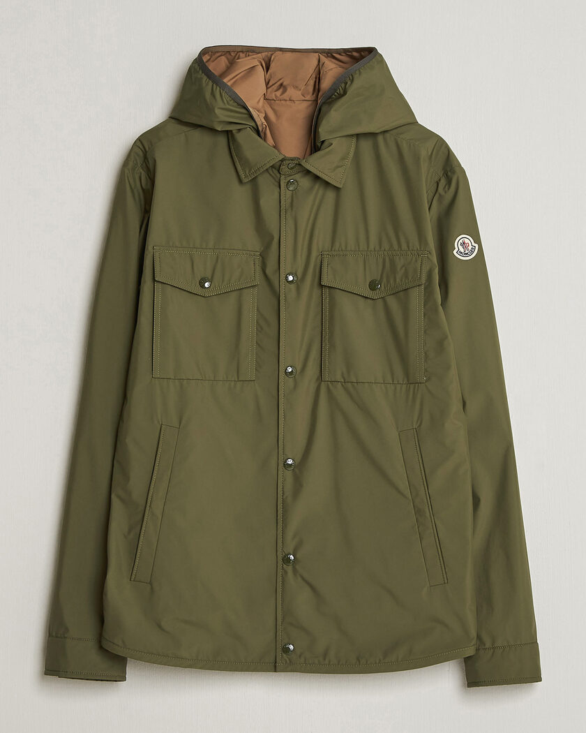 Moncler Chirano Shirt Jacket Military – Verde