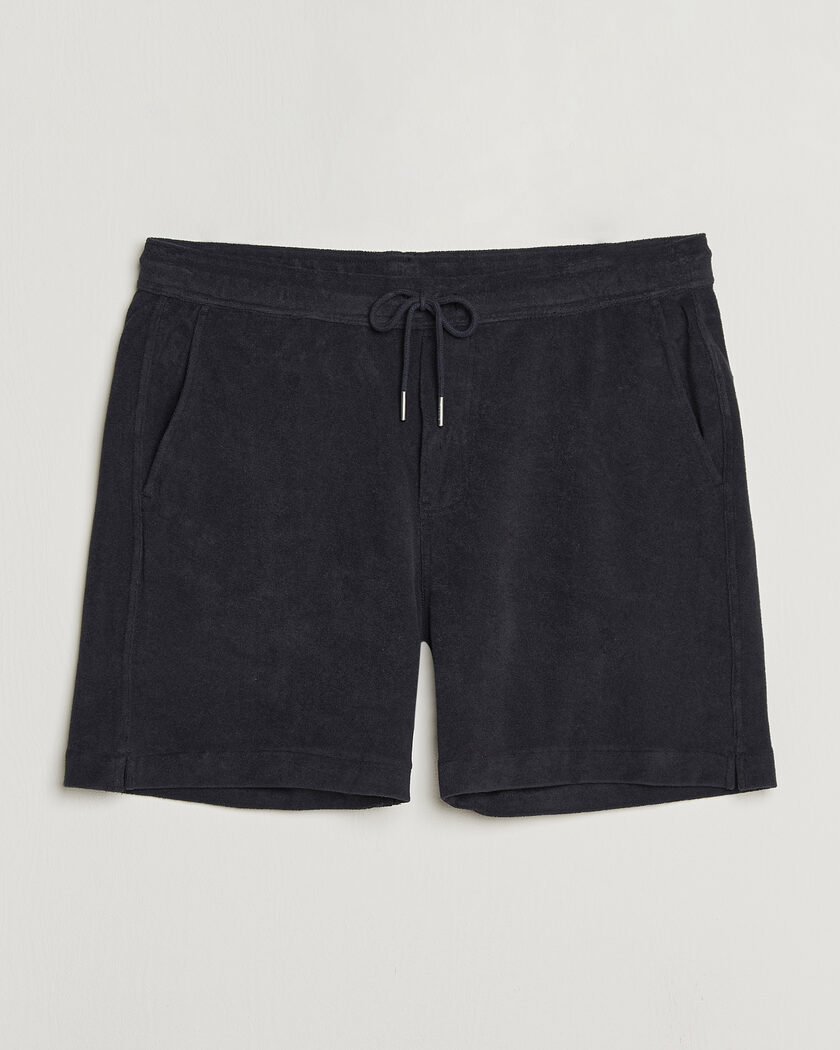 Morris Delon Terry Shorts Navy – Blu