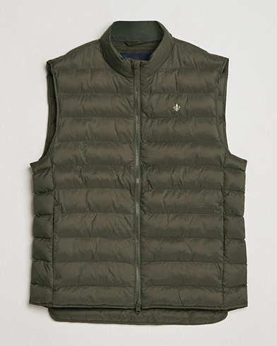 Morris Norfolk Liner Vest Olive – Verde