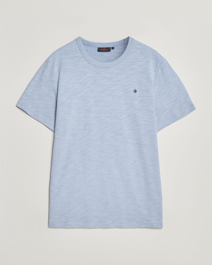 Morris Watson Slub T-Shirt Light Blue – Blu