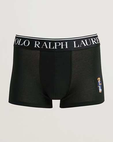 Polo Ralph Lauren Cotton Bear Trunk Polo Black – Nero