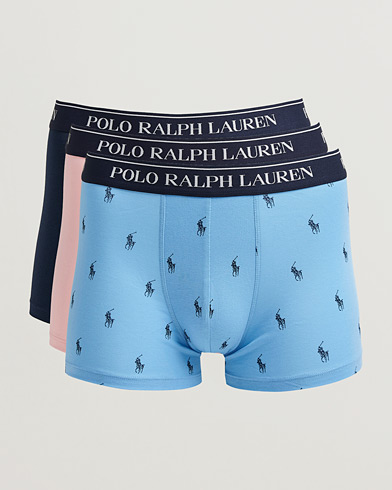 Polo Ralph Lauren 3-Pack Trunk Navy/Pink/Blue – Multicolore