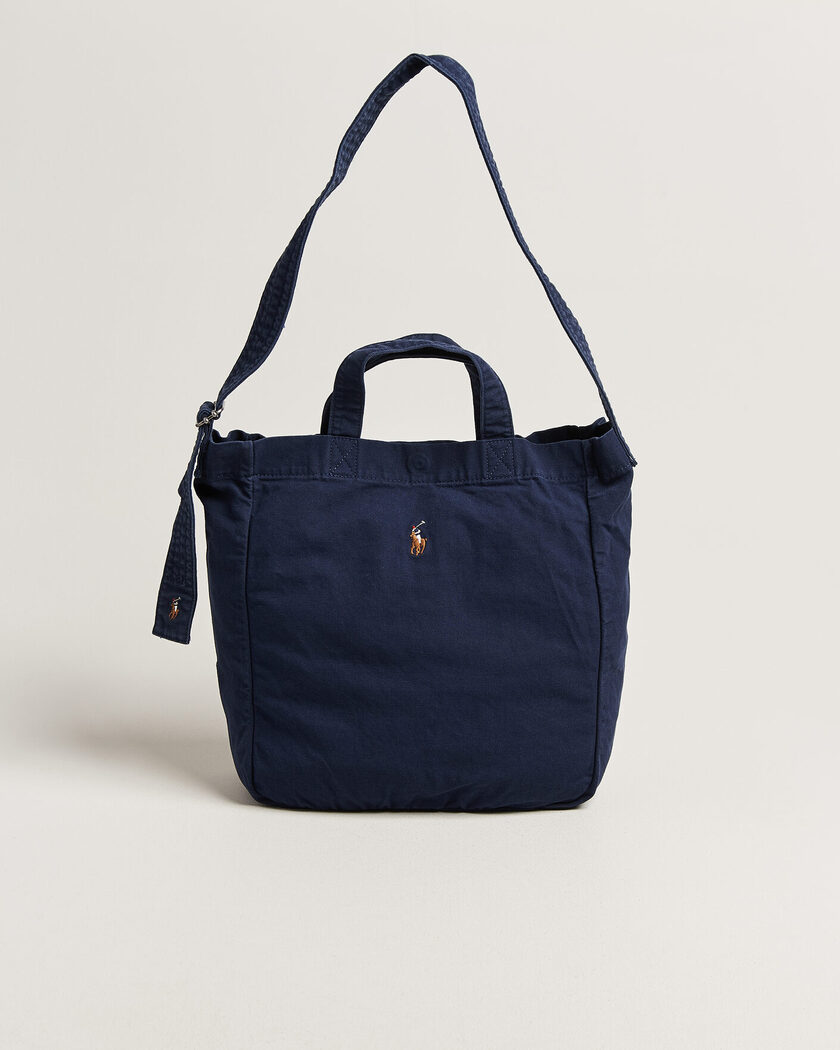 Polo Ralph Lauren Canvas Tote Bag Newport Navy – Blu