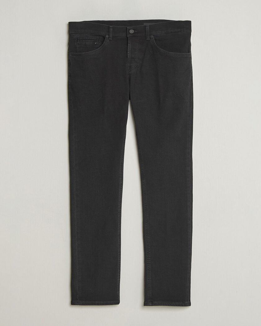Dondup George Jeans Washed Black – Nero