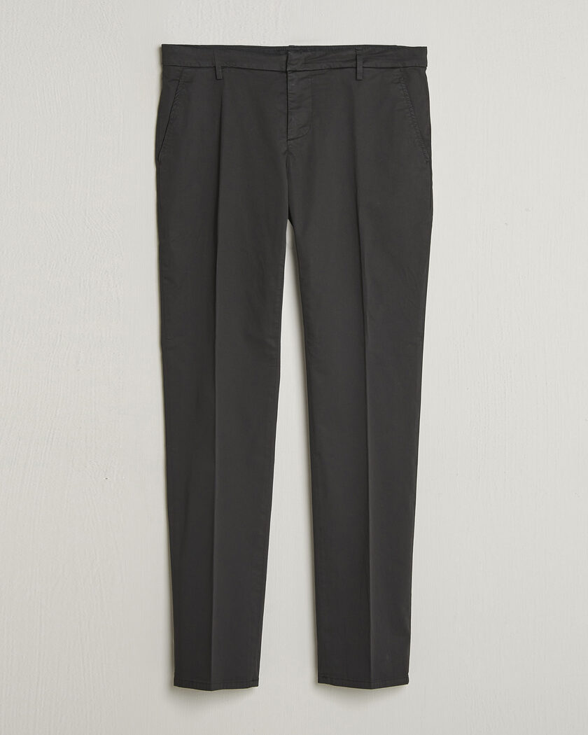 Dondup Spiritisimo Cotton Chinos Black – Nero
