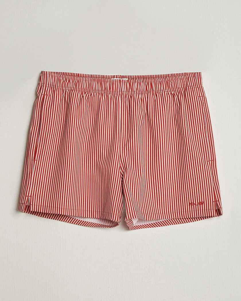 NN07 Holiday Swimshorts Red/White – Rosso