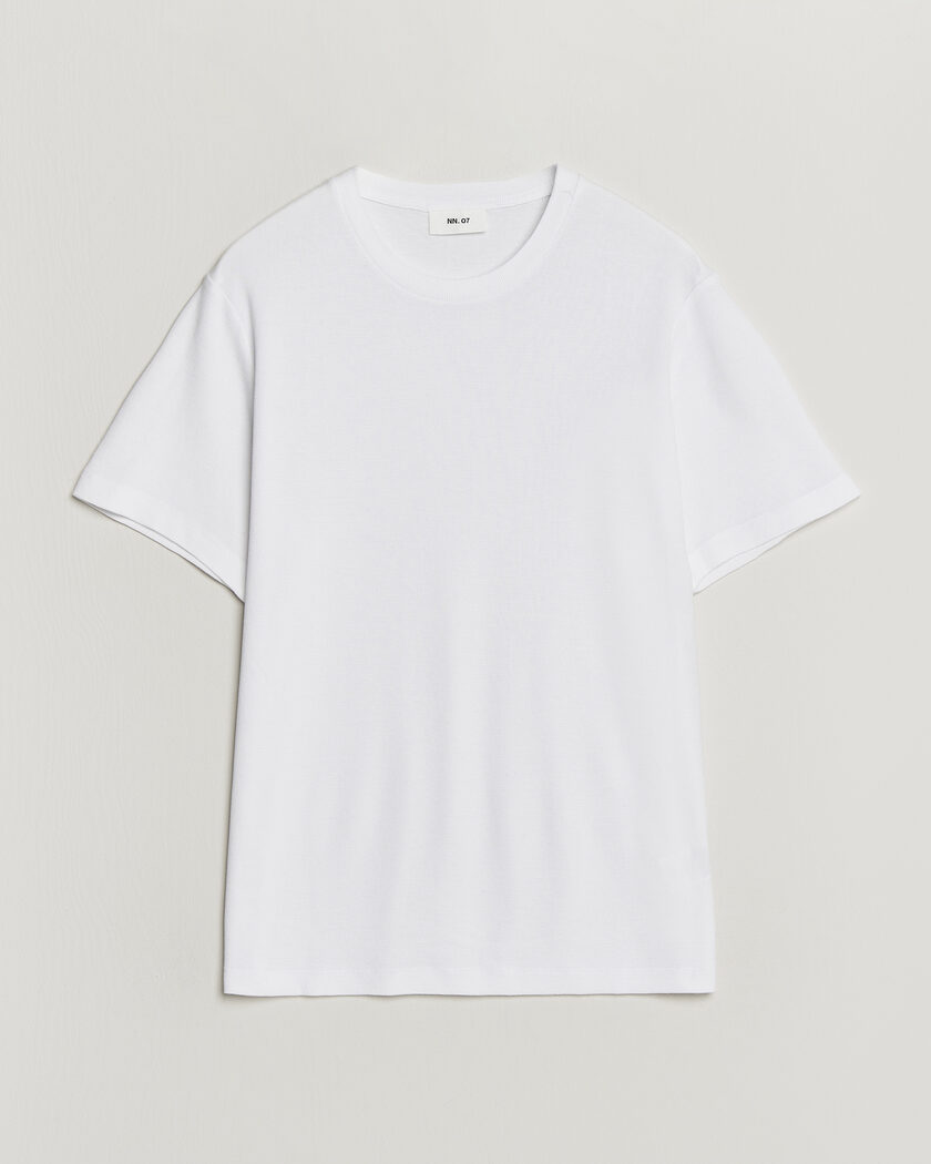 NN07 Clive Crew Neck T-Shirt White – Bianco
