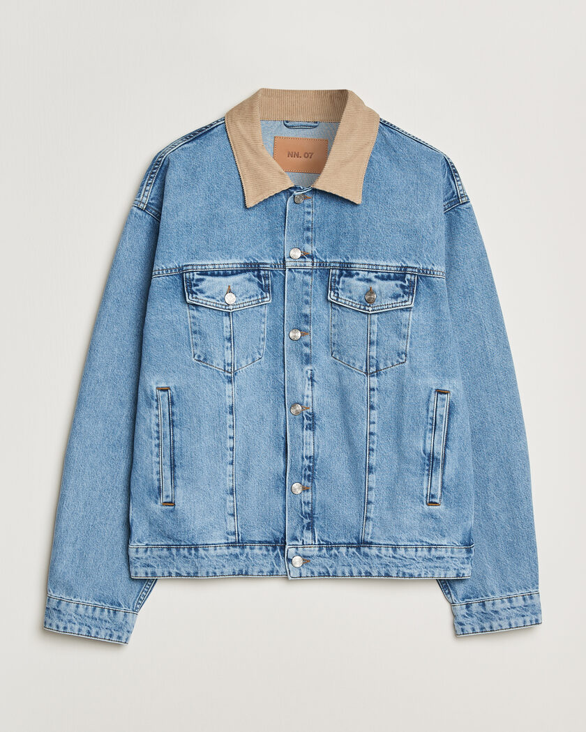 NN07 Roy Denim Jacket Vintage Blue – Blu