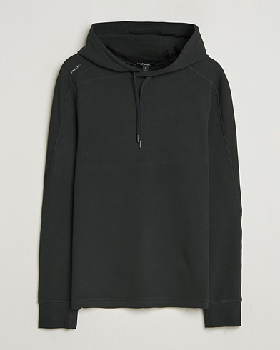 RLX Ralph Lauren Tech Waffle Hoodie Polo Black – Nero