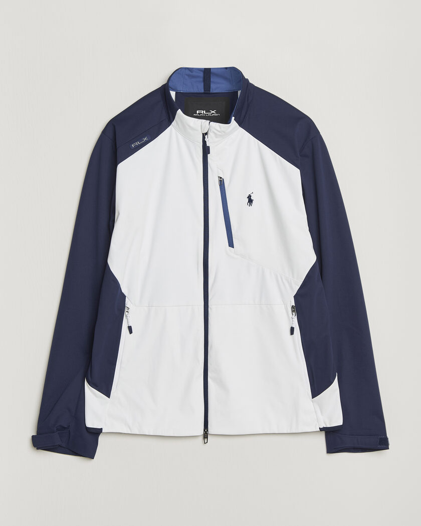 RLX Ralph Lauren Lightweight Jacket Ceramic White/Refined Navy – Blu