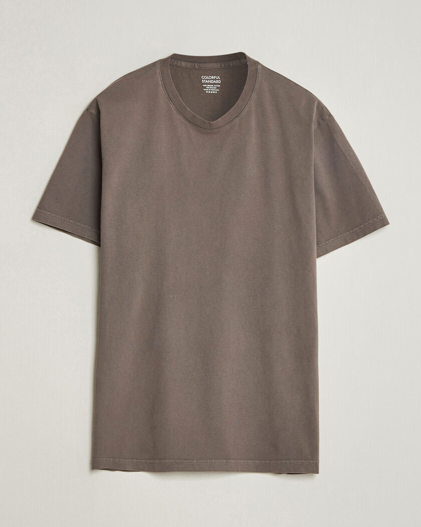 Colorful Standard Classic Organic T-Shirt Faded Mud – Marrone