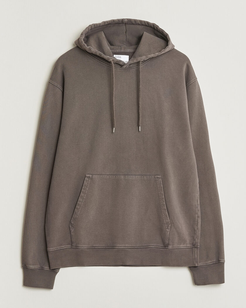 Colorful Standard Classic Organic Hood Fade Mud – Marrone