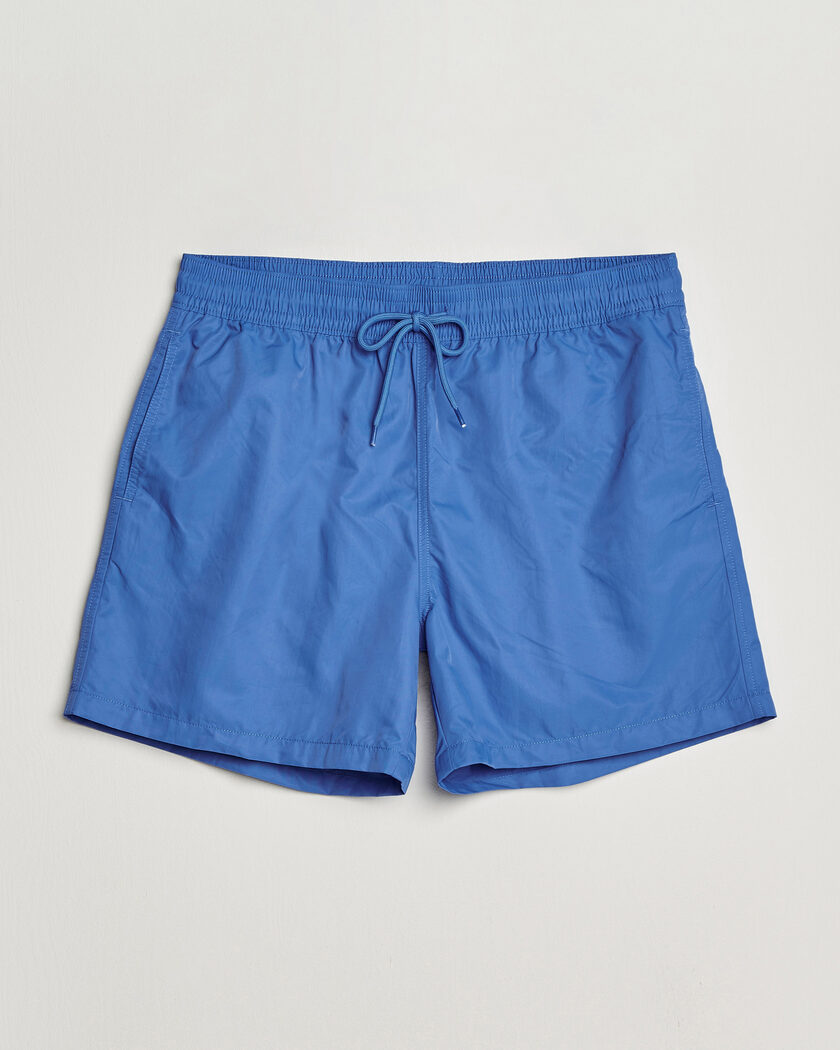 Colorful Standard Classic Organic Swim Shorts Pacific Blue – Blu