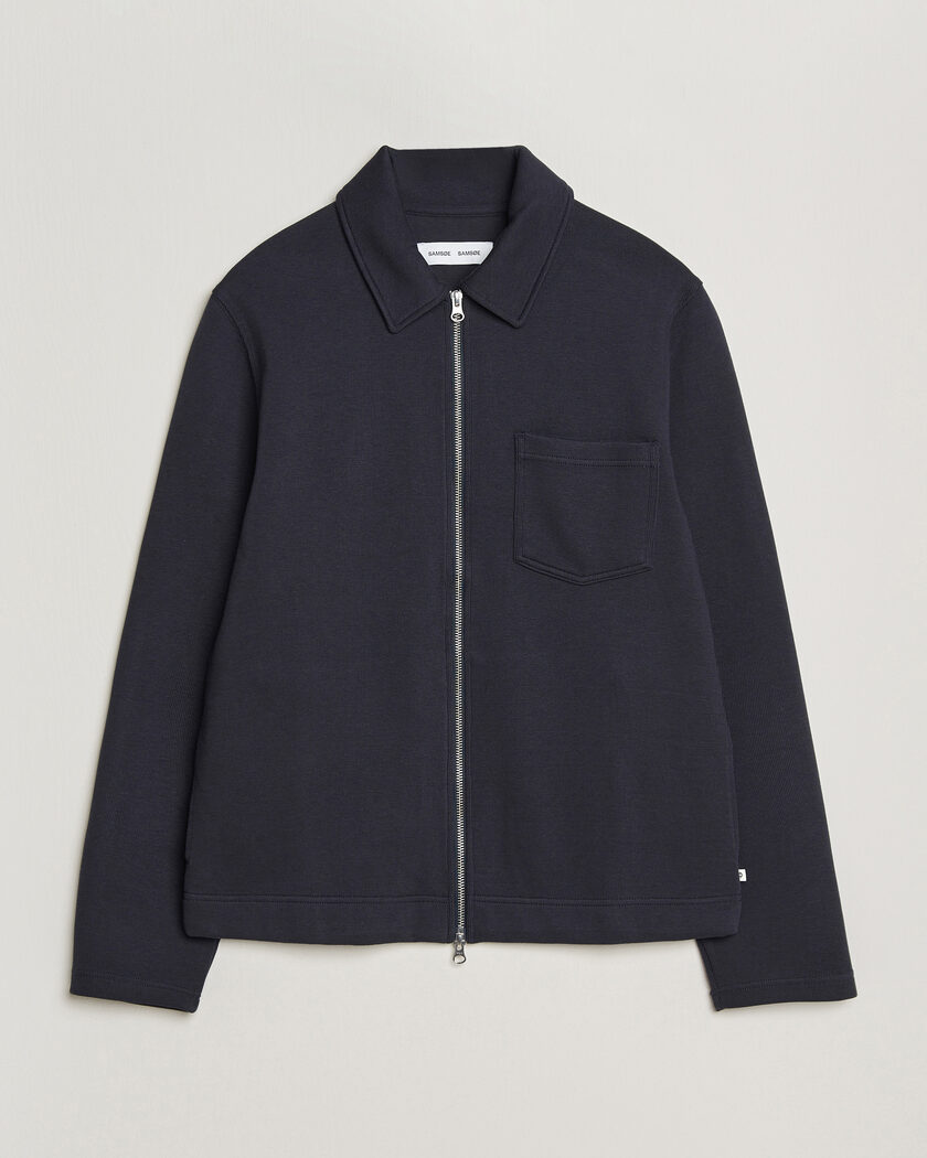 Samsøe Samsøe Hannes Full Zip Salute Navy – Blu