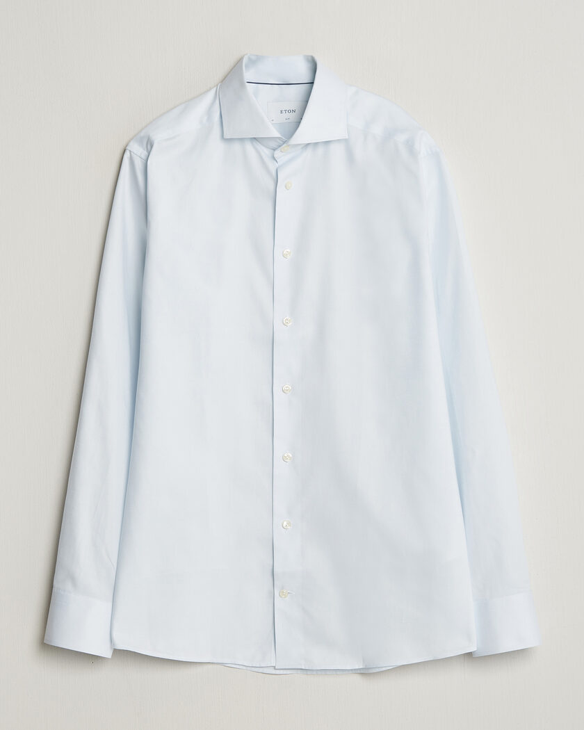 Eton Slim Fit Signature Oxford Shirt Light Blue – Blu