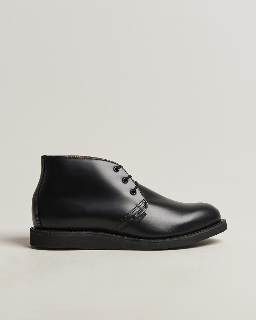 Red Wing Shoes Postman Chukka Black Chaparral – Nero