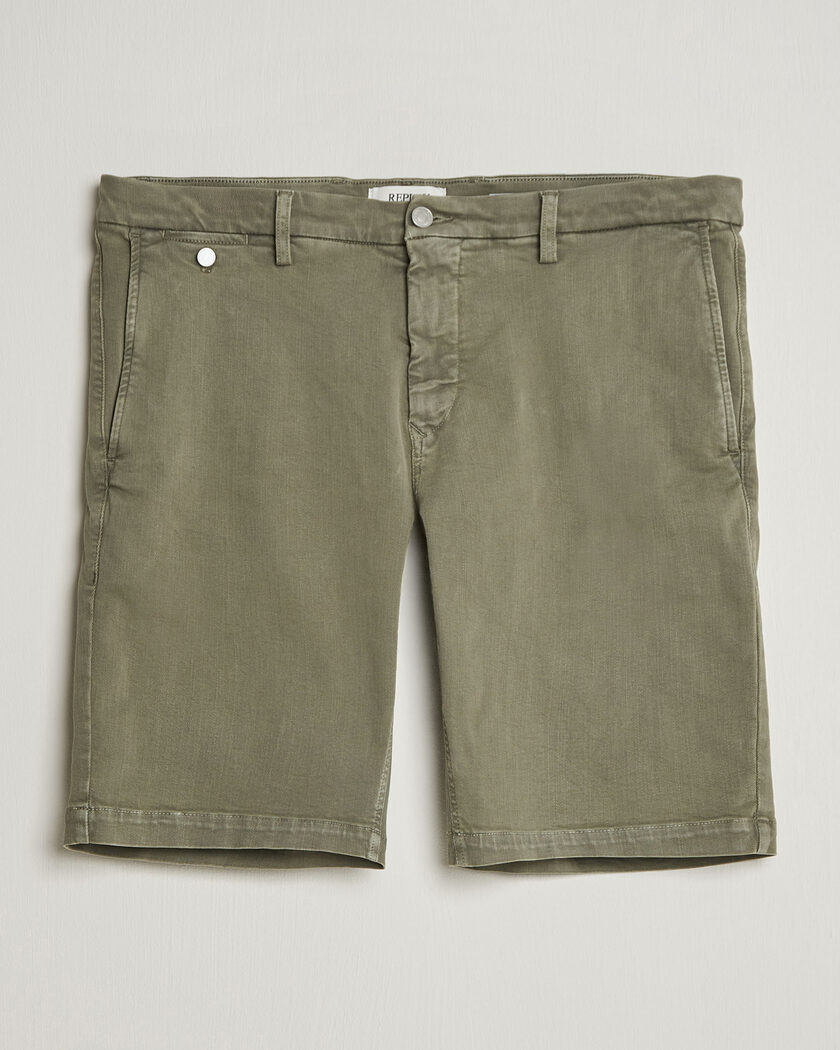 Replay Benni Hyperflex Shorts Military Green – Verde