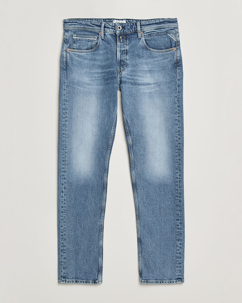 Replay Grover Heritage Original Stretch Jeans Light Blue – Blu
