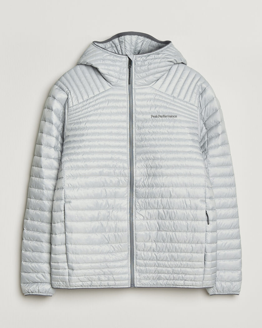 Peak Performance Monolight Insulated Hooded Jacket Summit Smoke – Grigio
