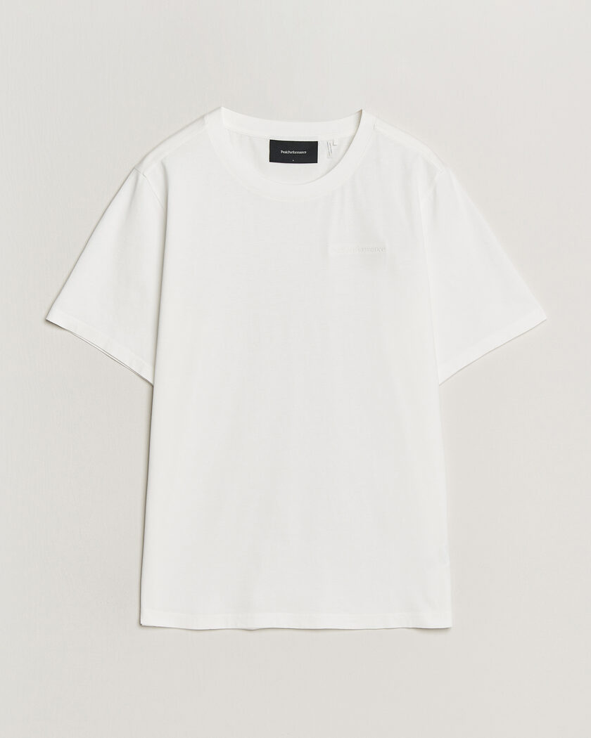 Peak Performance Original Crew Neck T-Shirt Off White – Bianco
