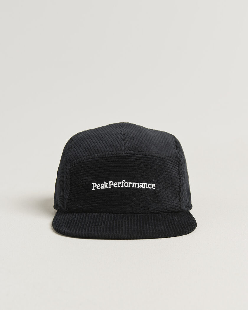 Peak Performance Cord Cap Black – Nero