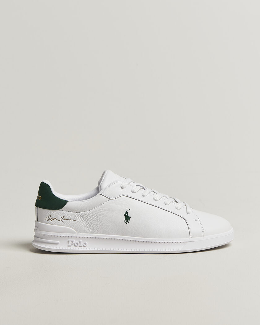 Polo Ralph Lauren Heritage Court II Sneakers White/New Fores – Bianco