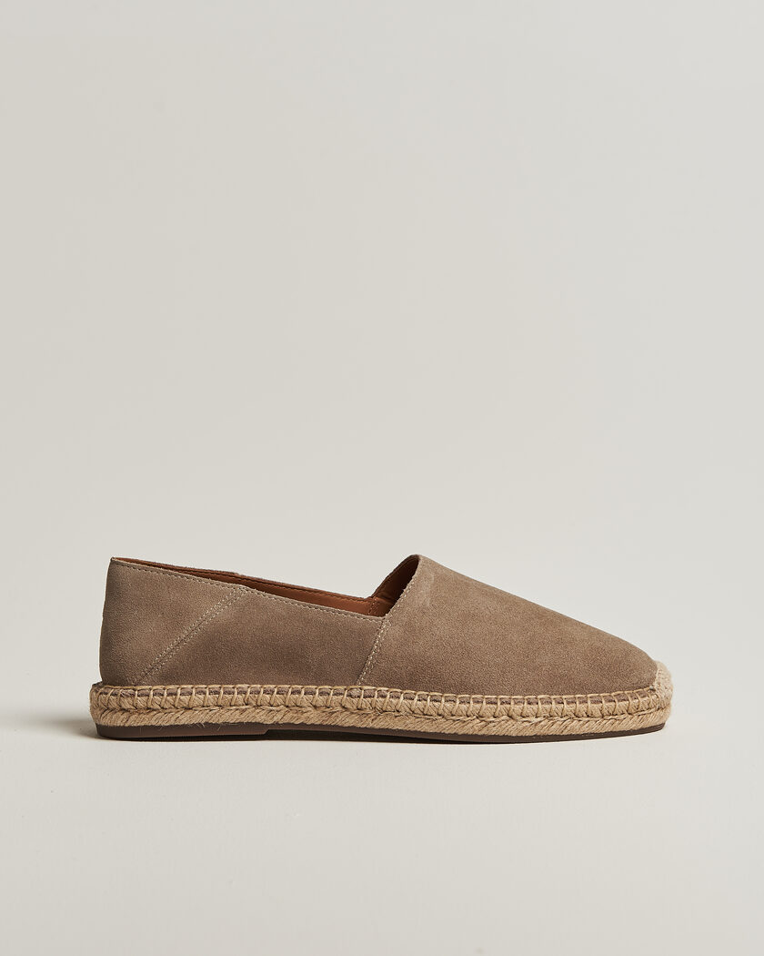 Polo Ralph Lauren Cevio Suede Espadrilles Dirty Buck – Marrone