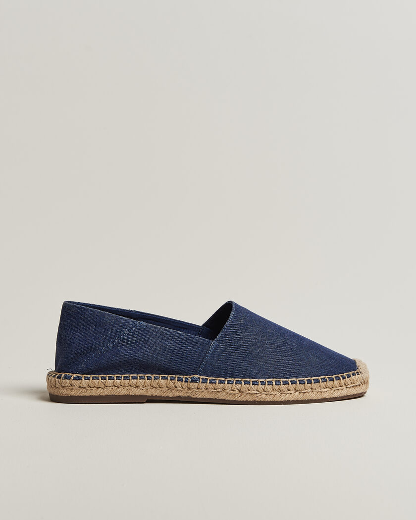 Polo Ralph Lauren Cevio Washed Canvas Espadrilles Navy – Blu