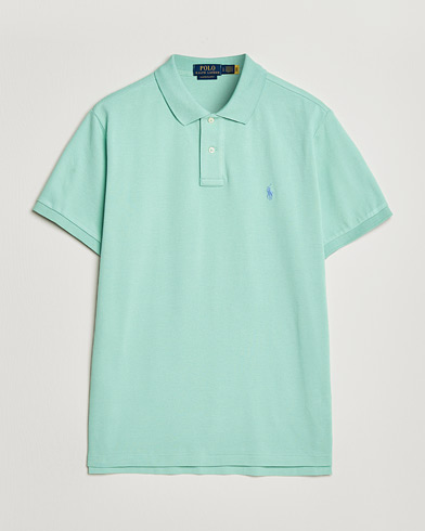 Polo Ralph Lauren Custom Slim Fit Polo Celadon – Verde