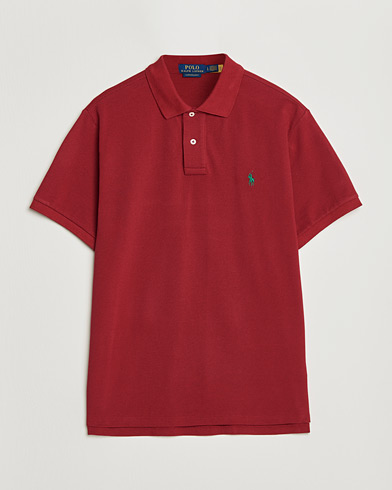Polo Ralph Lauren Custom Slim Fit Polo Heritage Red – Rosso