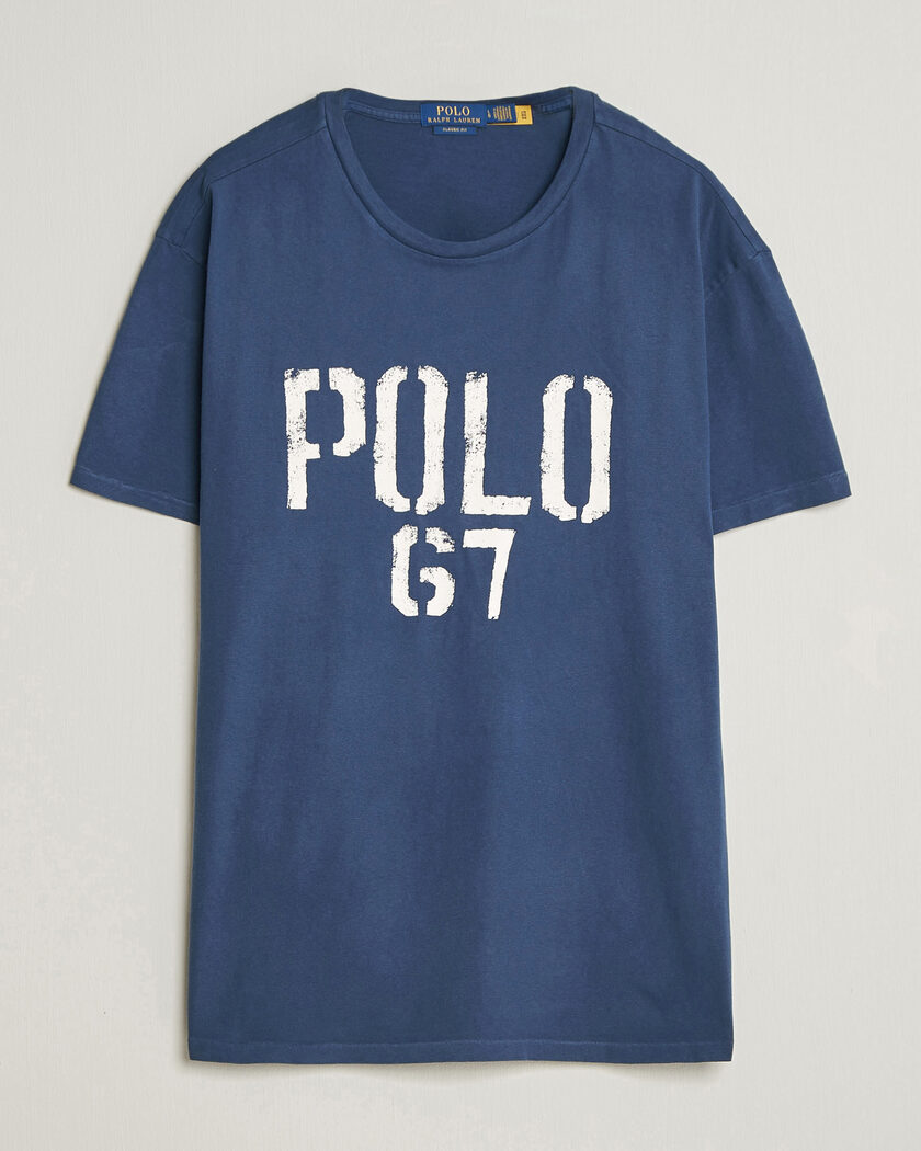 Polo Ralph Lauren Jersey Logo T-Shirt Dark Cobalt – Blu