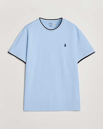 Polo Ralph Lauren Mesh Polo T-Shirt Office Blue – Blu