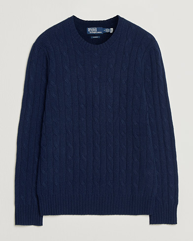Polo Ralph Lauren Cashmere Sweater Bright Navy – Blu