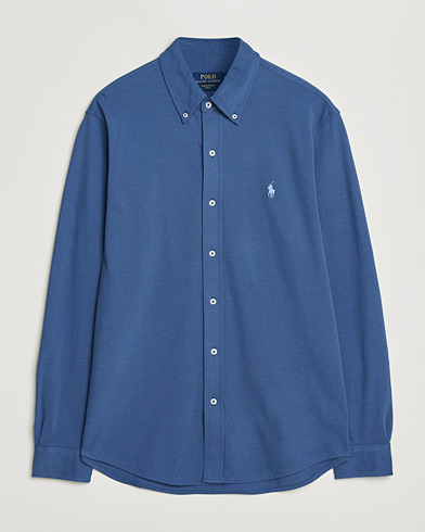 Polo Ralph Lauren Featherweight Mesh Shirt Old Royal – Blu