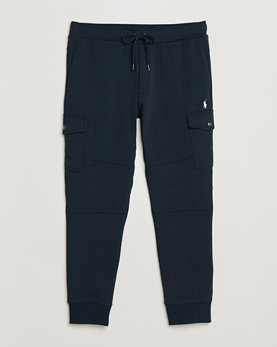 Polo Ralph Lauren Double Knitted Athletic Sweatpants Aviator Navy – Blu