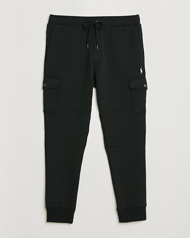 Polo Ralph Lauren Double Knitted Athletic Sweatpants Polo Black – Nero