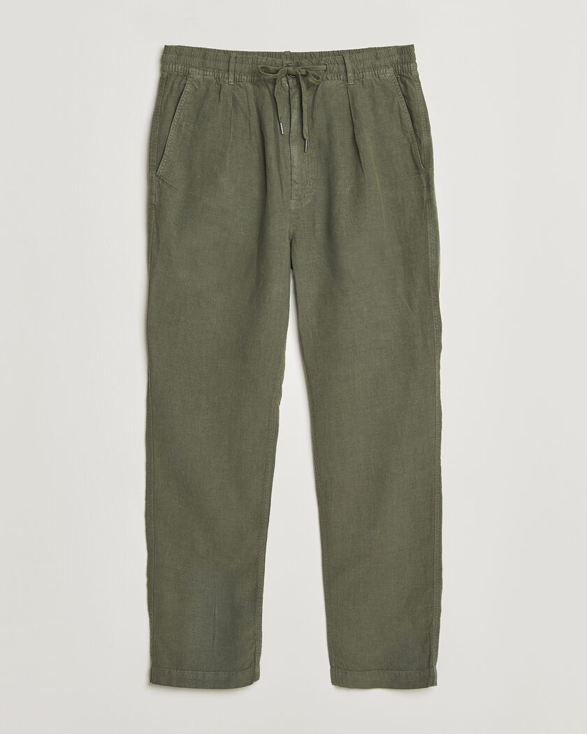 Polo Ralph Lauren Prepster Linen Trousers New Olive – Verde