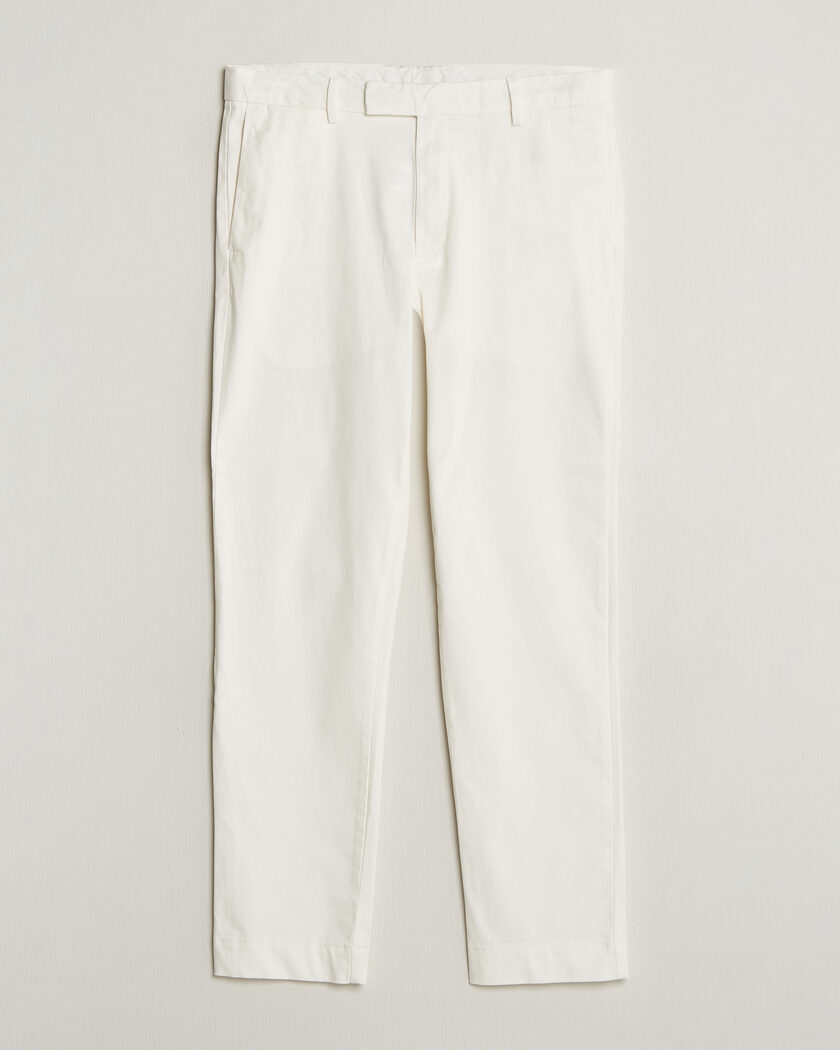 Polo Ralph Lauren Jarrett Satin Chinos Deckwash White – Bianco